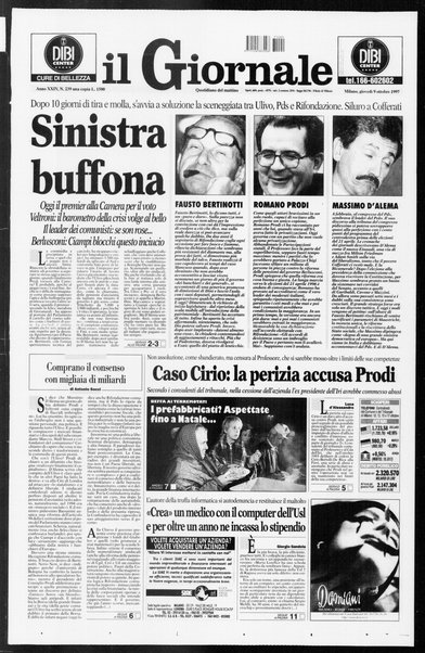 Il giornale : quotidiano del mattino